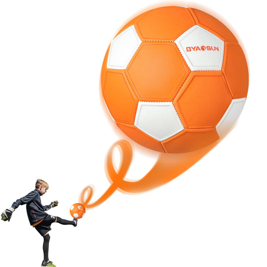 BYAOSUN Curve Soccer Ball Size 4 curved design for easy curve shots