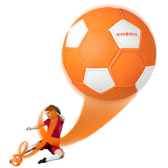 BYAOSUN Curve Soccer Ball Size 4 ships deflated for safe transport