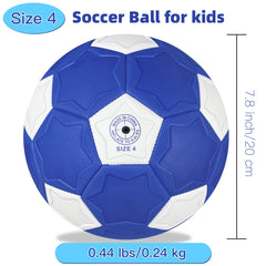 Lightweight and child-friendly size 4 for easy handling.
