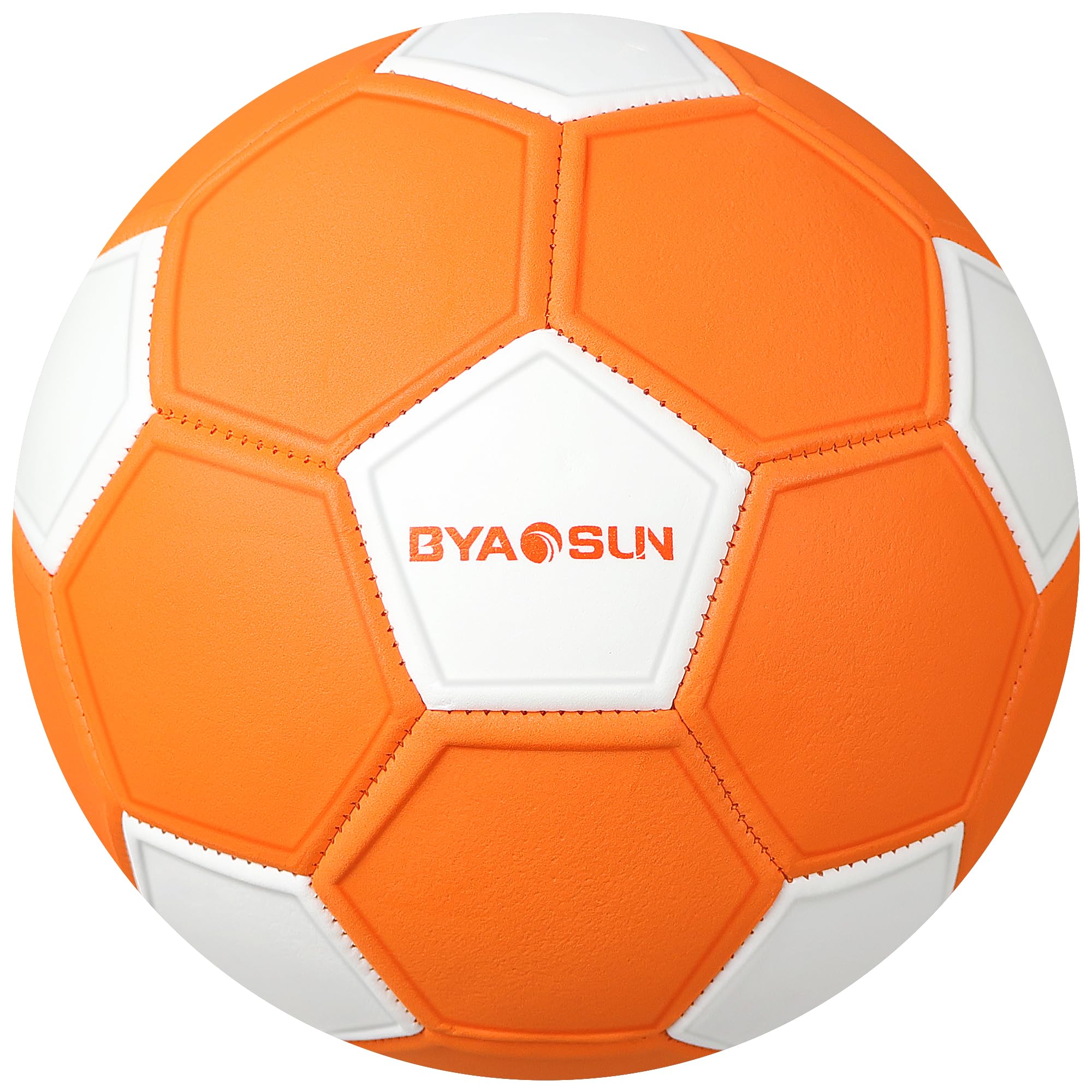 BYAOSUN Curve Soccer Ball Size 4 with soft EVA material for safe indoor play