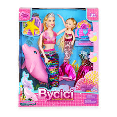 BYCICI Magical Summer Mermaid Dolls set for imaginative sea adventures