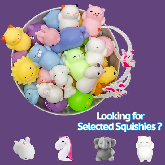BYDOOO BD mochi squishies elephant soft toy for stress-relief and play