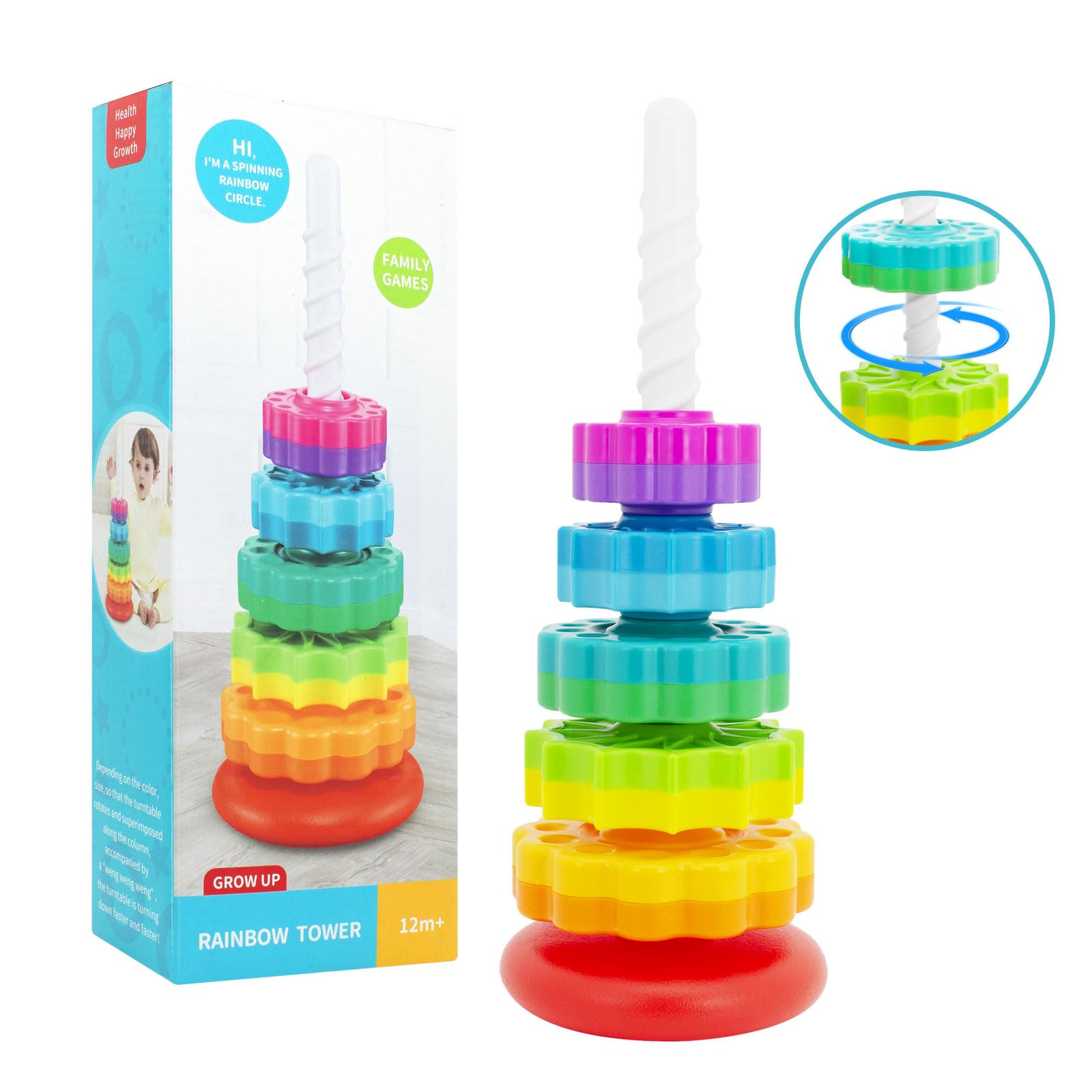 BYFWH educational gift for ages 1 and up encourages family play and discovery