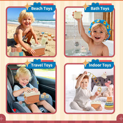 BYFWH Soft animals set offers safe chew friendly sensory play