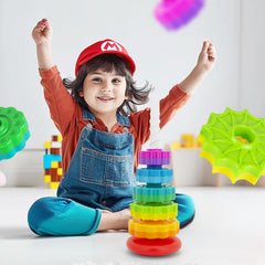 BYFWH toddler learning toy supports color recognition and hand-eye coordination