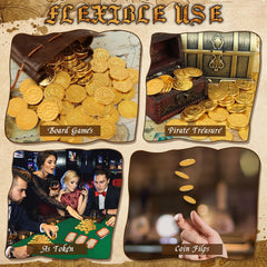 Byhoo coins on game surface illustrating versatile loot and treasure use.
