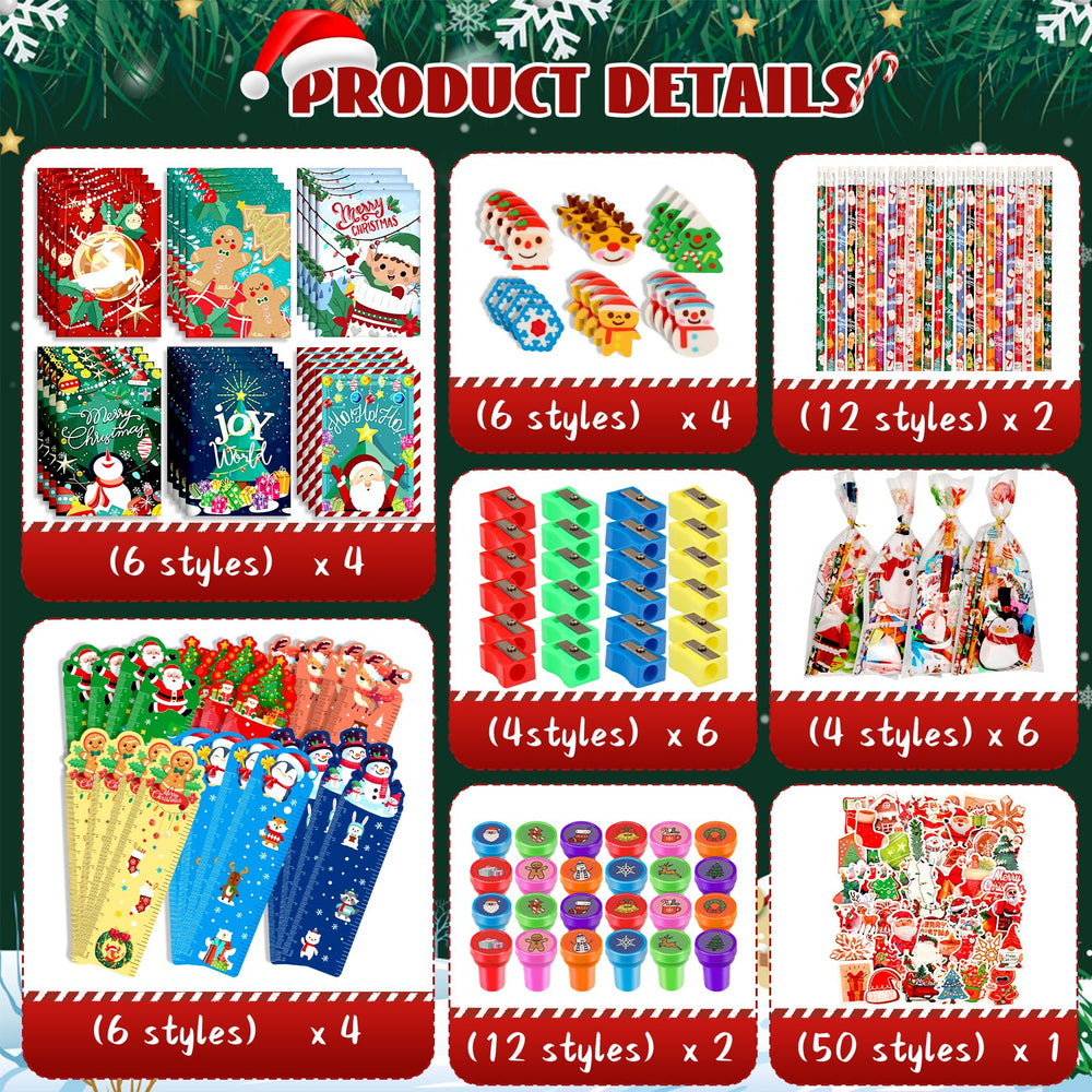 BYMIOYA erasers included for clean mistakes with playful designs