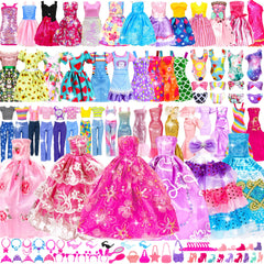 BYMORE 138 Surprises doll clothes set for imaginative dress-up play.