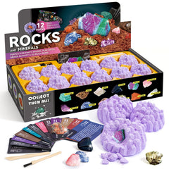 Byncceh Mineral Mining Kit cover image invites curiosity and hands-on learning