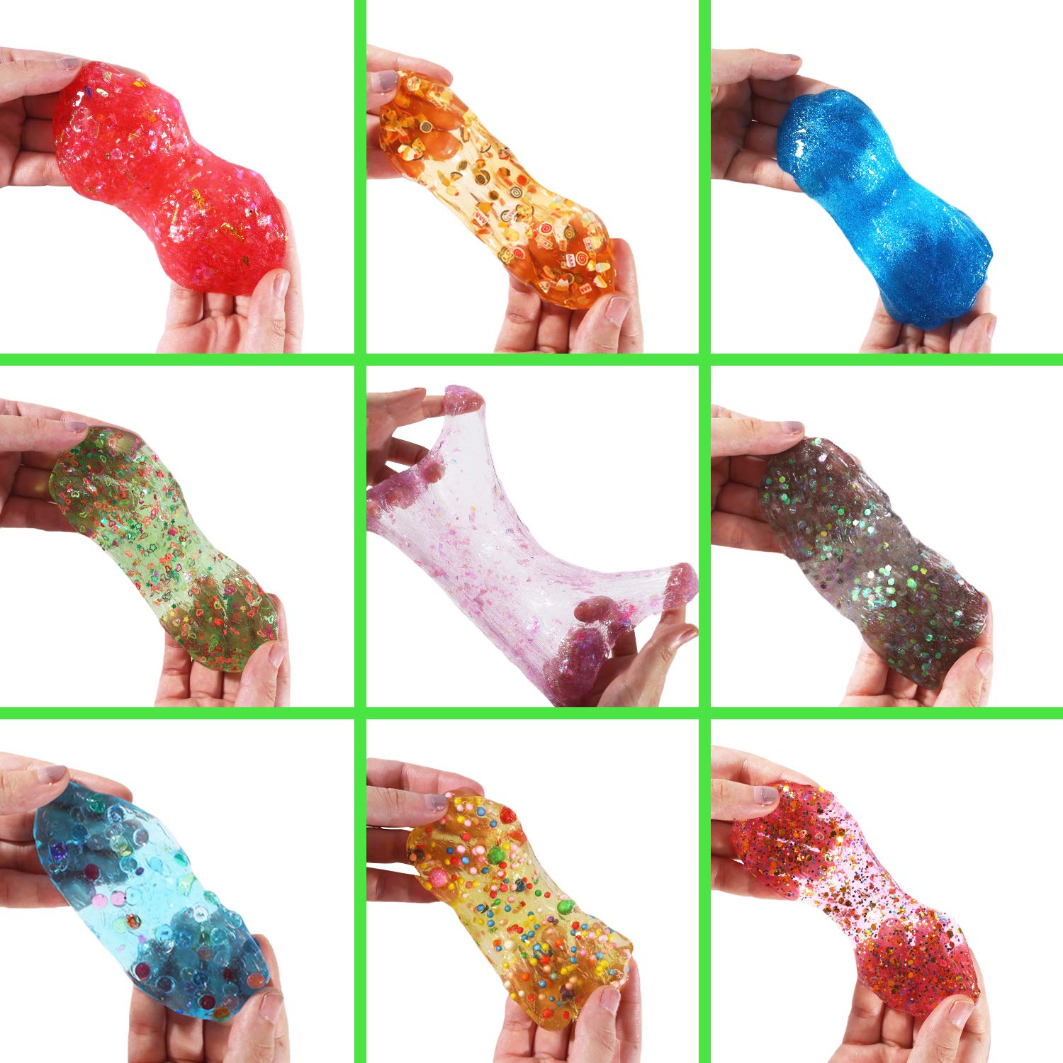 BYONEBYE slime kit fruit slices add colorful accents