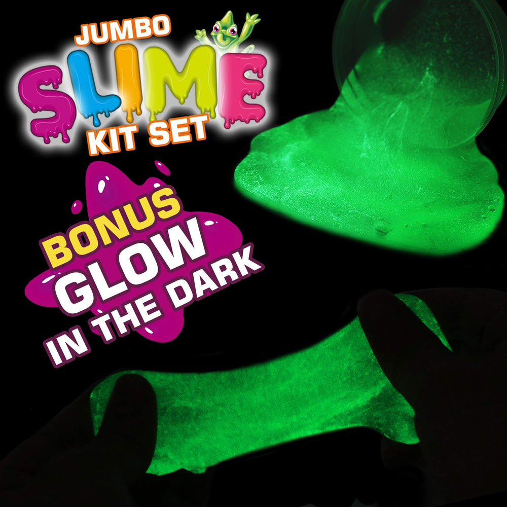 BYONEBYE slime kit glitter jars sparkle in crafts and celebrations