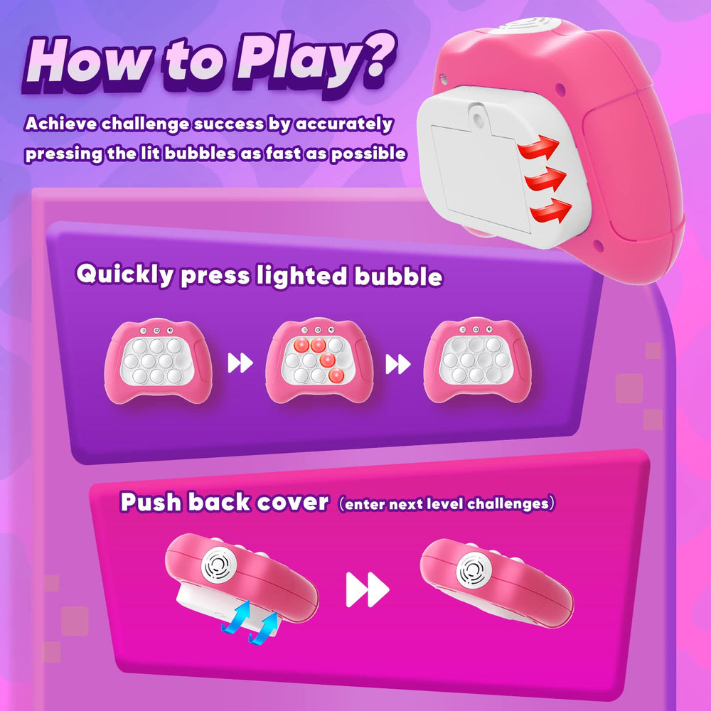 Volume control on Byserten handheld game toy for quiet play