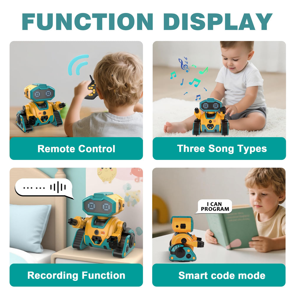 BYTEWAR robot toy in gift packaging suitable for birthdays.