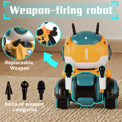 BYTEWAR robot yellow intelligent programming showcases sequence based learning