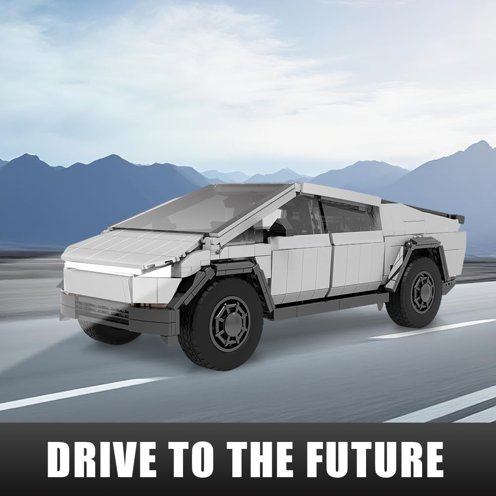 BYWBRICKIFY light-up off-road truck brick packaging for organized assembly