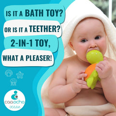 caaocho Mele bright colors support visual stimulation during baths