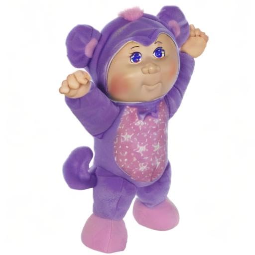Cabbage Patch Kids Space Friends Venus Hippo plush, bright colors spark collectability and pretend adventures.