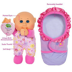 Cabbage Patch Kids doll featuring thumb-sucking action for soothing play.