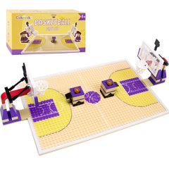 Cabeeskii basketball playset court baseplates enable quick setup and stable play sessions
