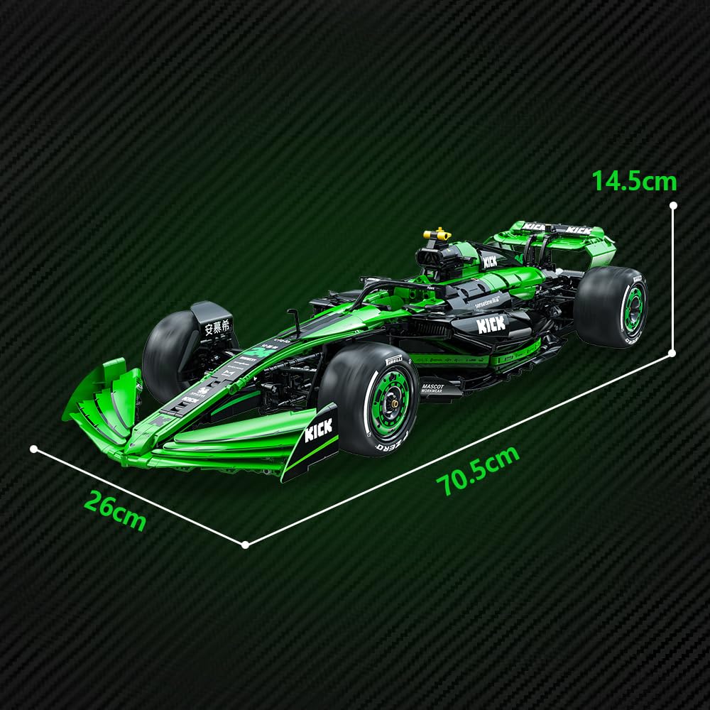 CaDA Sauber C44 display setup showing large model on shelf
