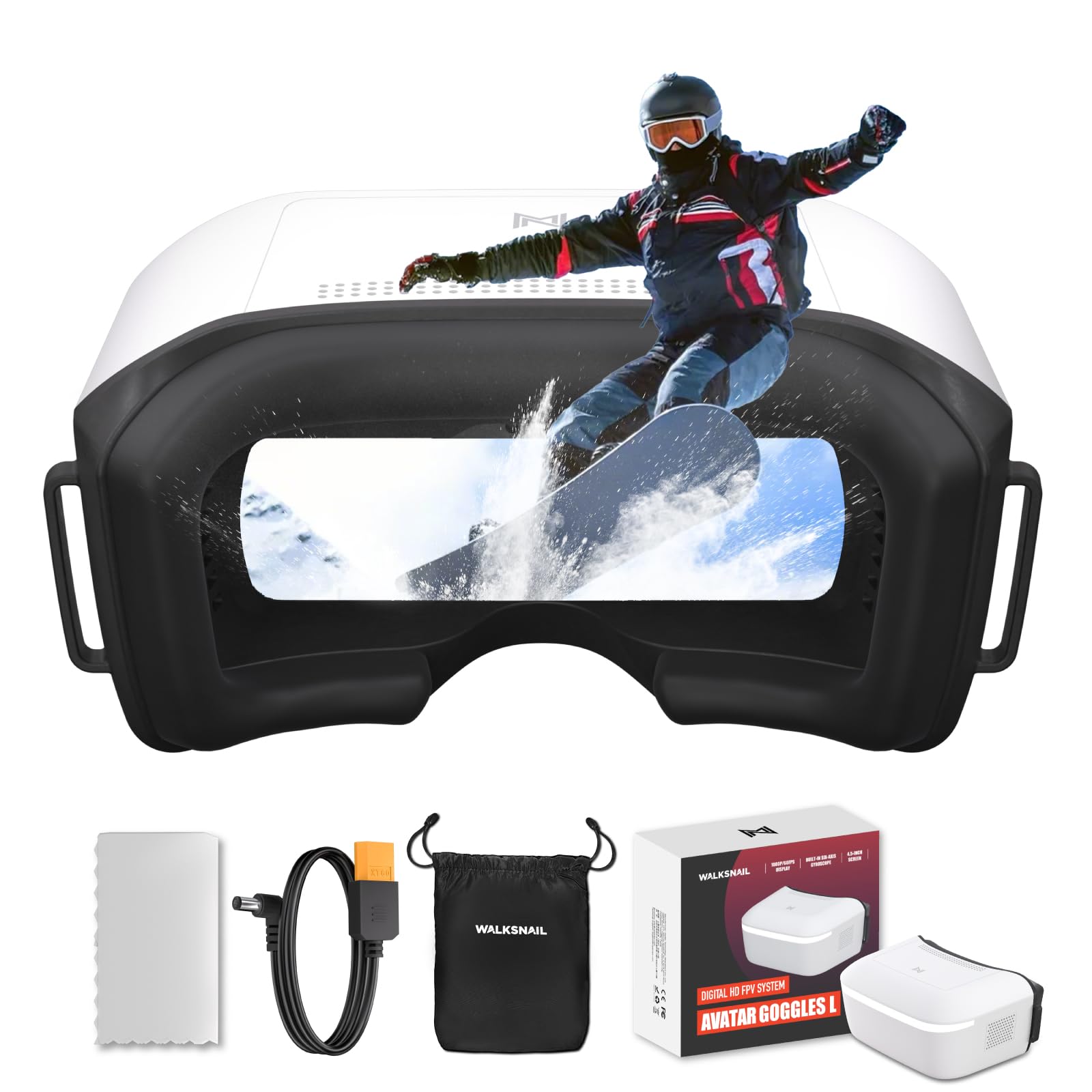 CADDXFPV Walksnail Avatar 1080p display for immersive FPV flights