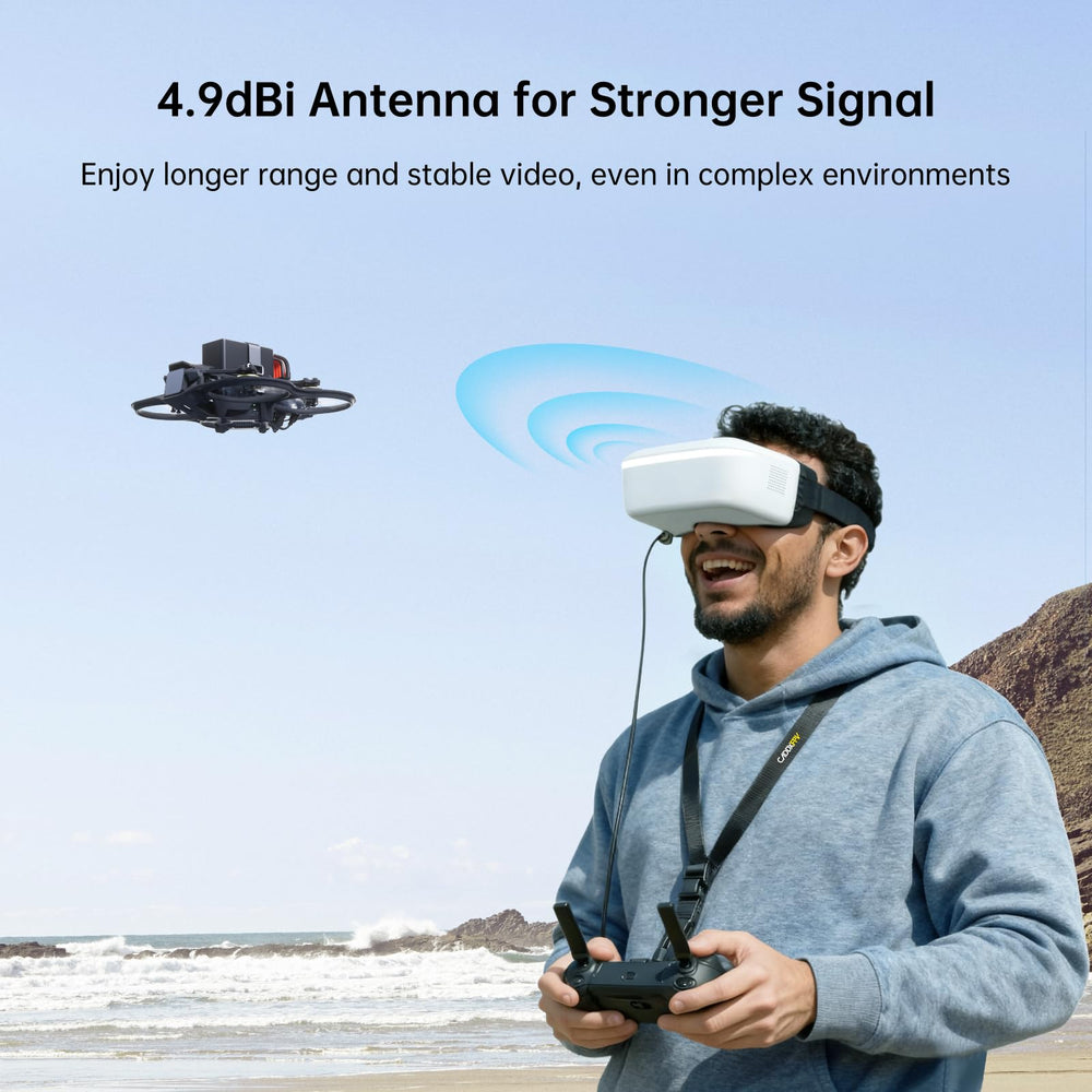 CADDXFPV Avatar micro SD slot for on device flight footage storage