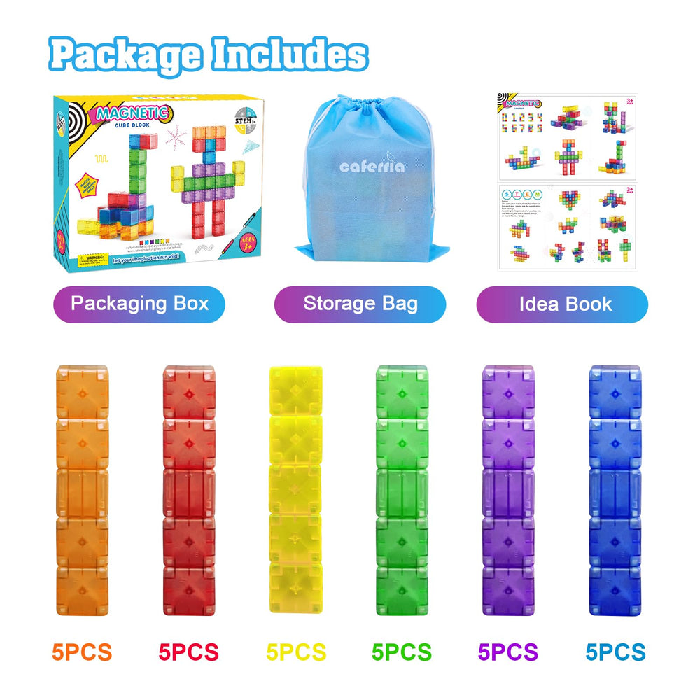 Caferria magnetic blocks make versatile gifts for holidays and birthdays.