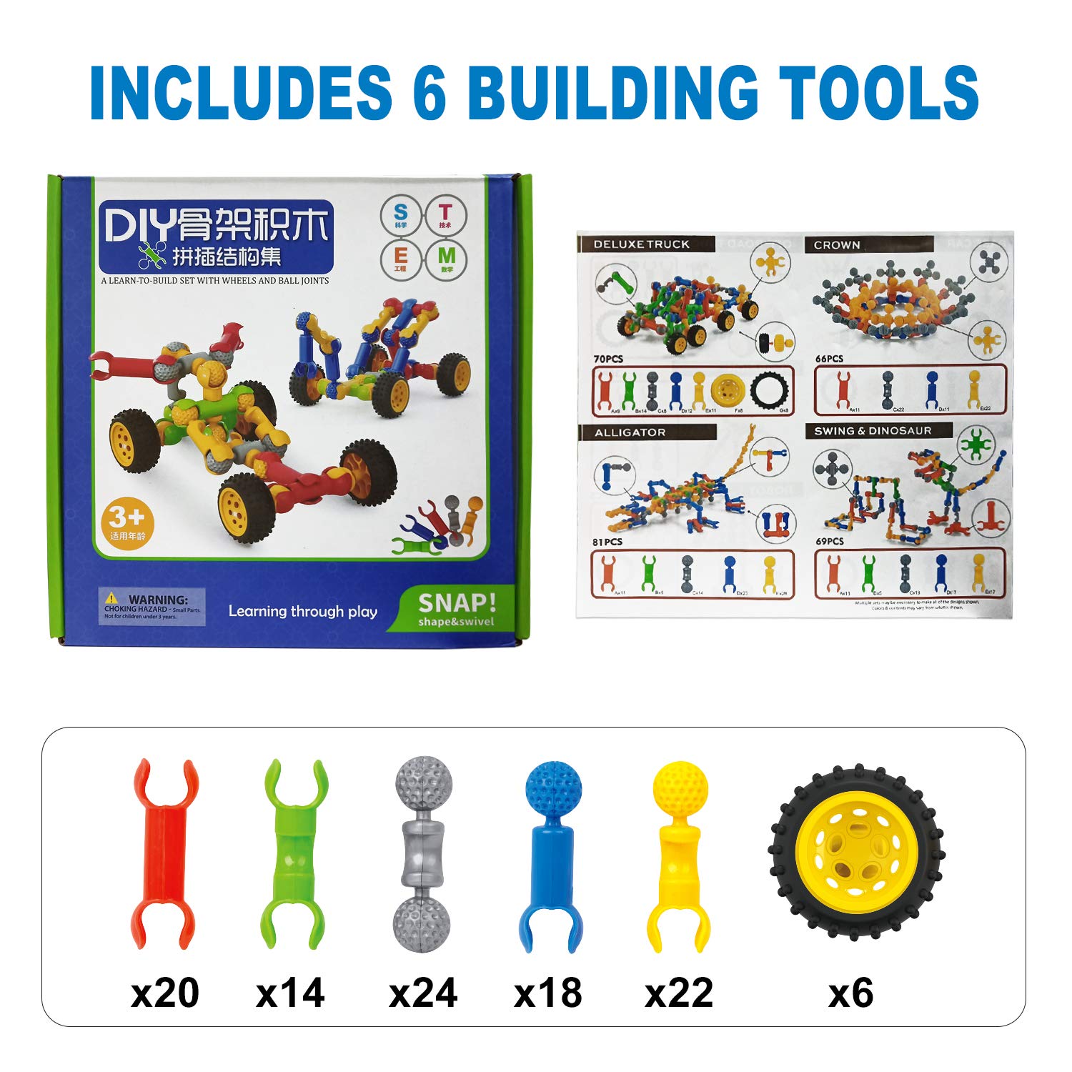 Caferria Building Kit classroom activity scene promotes hands-on learning at school or home.