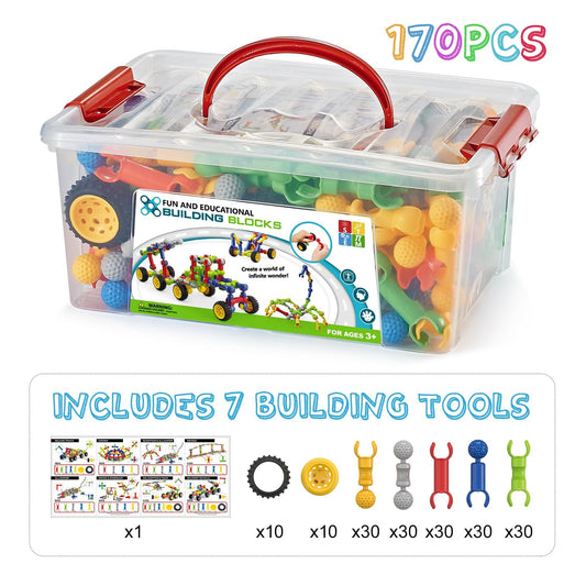 Caferria storage box for parts keeps play area tidy and portable.
