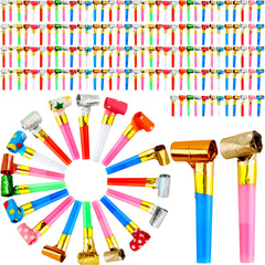 Cagemoga 160-pack colorful blowouts packaging promotes festive vibes at gatherings.