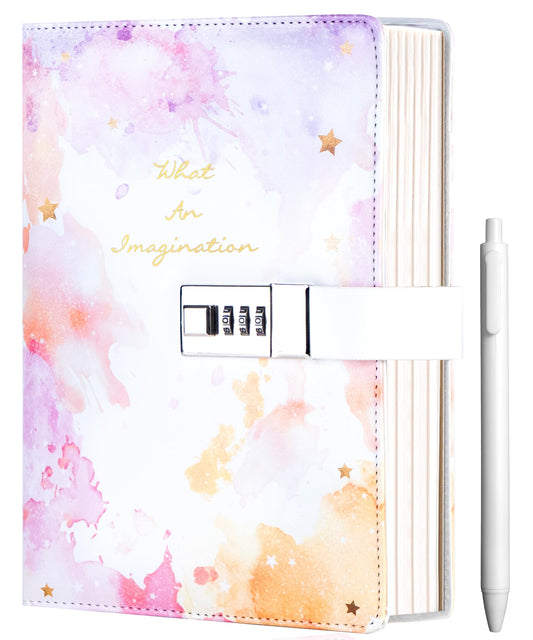 CAGIE diary lock front cover for secure personal journaling and self-expression.