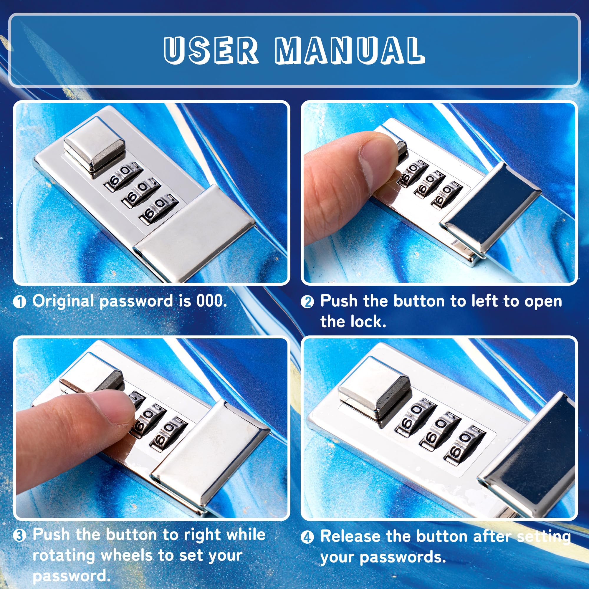 CAGIE diary lock gift-ready design makes a thoughtful present.