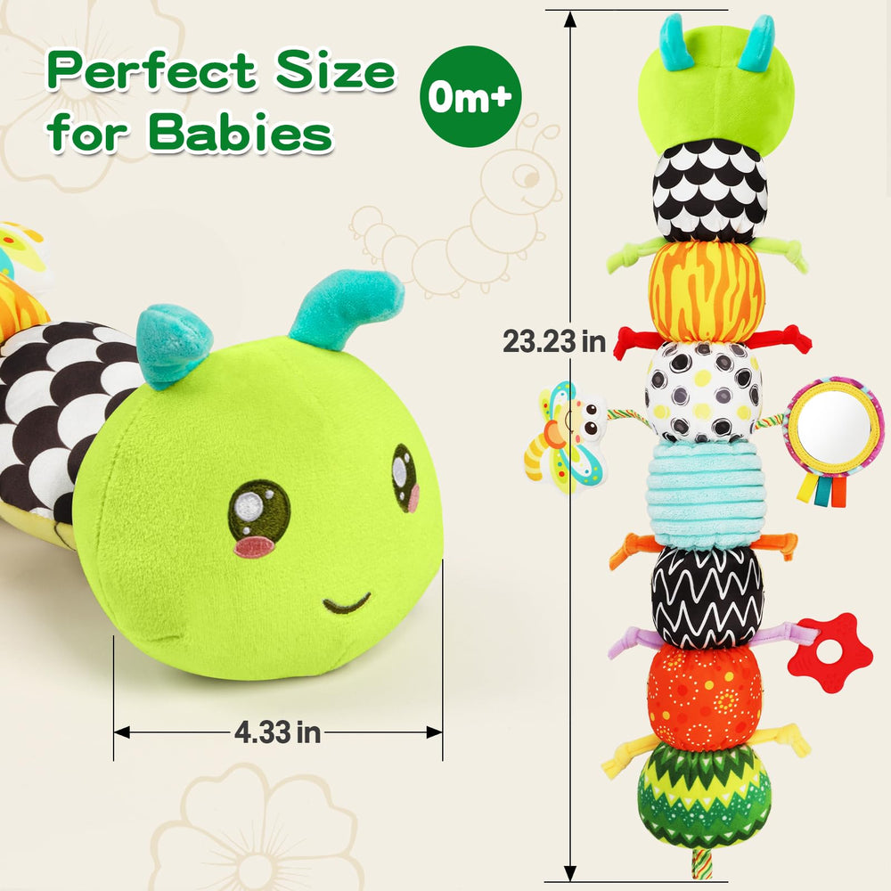 CAHILON plush caterpillar ready for snuggling and comfort