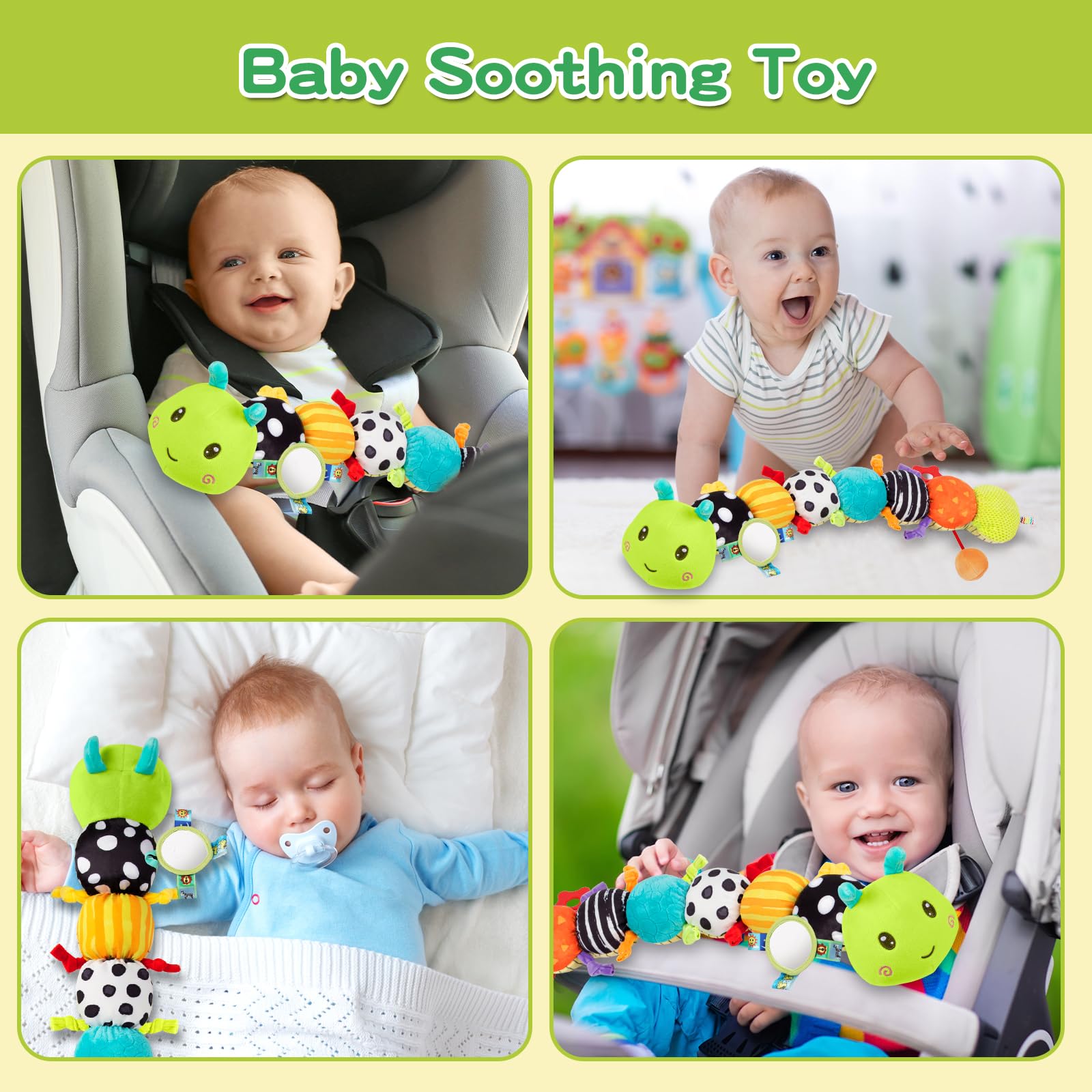 CAHILON soft plush fabric with reinforced stitching ensures gentle, durable cuddle time