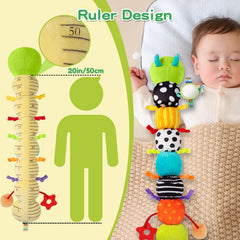 CAHILON teething-friendly caterpillar supports teething while entertaining with sounds