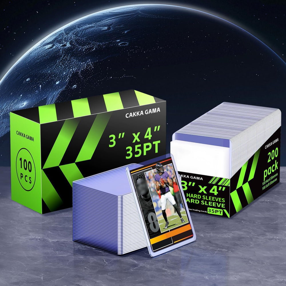 CAKKAGAMA collector 100-piece pack is ideal for frequent card storage.