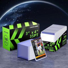 CAKKAGAMA collector 100-piece pack is ideal for frequent card storage.