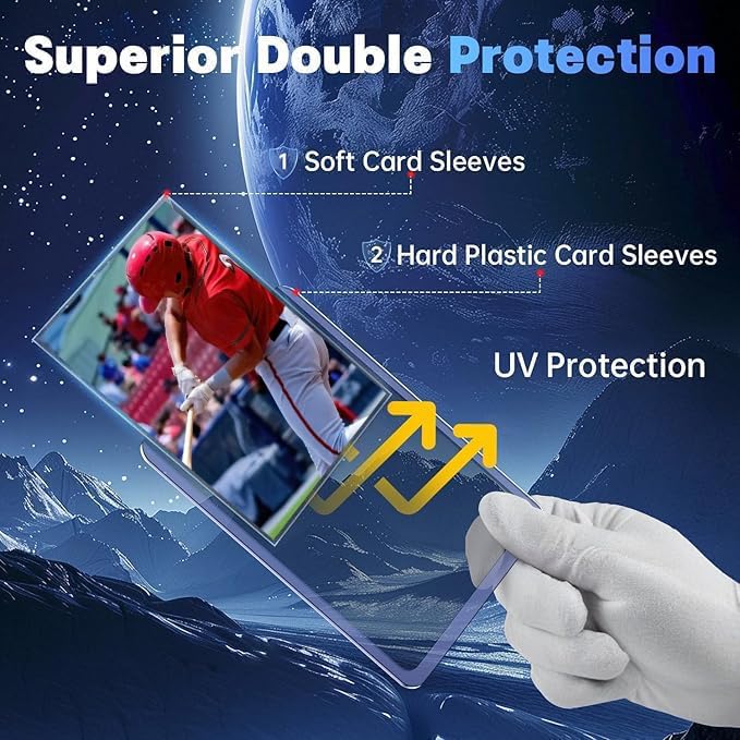 CAKKAGAMA protection against water and fingerprints helps preserve cards over time.
