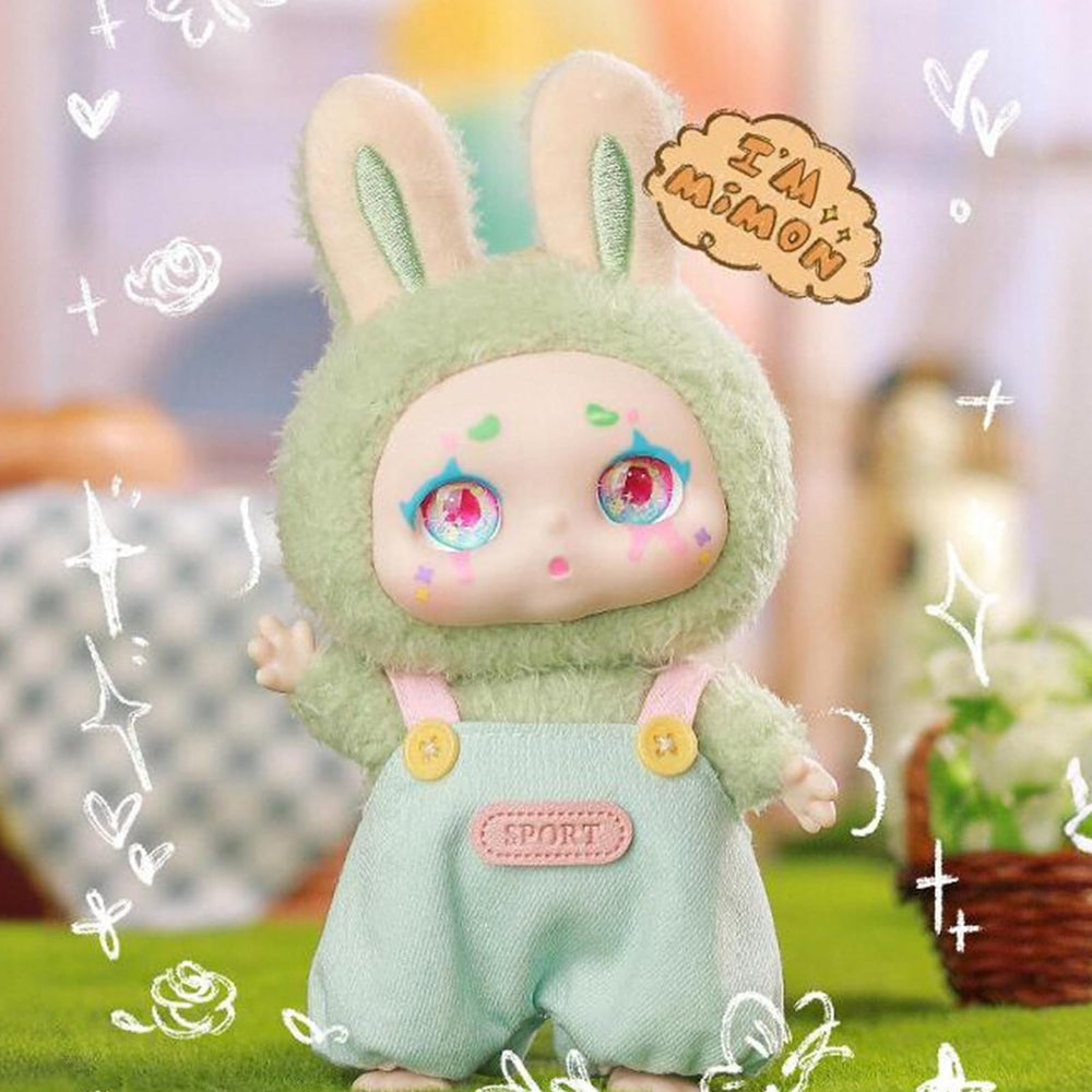 CALEMBOU Kimmon Mimon plush keychain as portable kawaii charm.