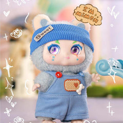 CALEMBOU Kimmon Mimon soft animal figurine for shelf display.
