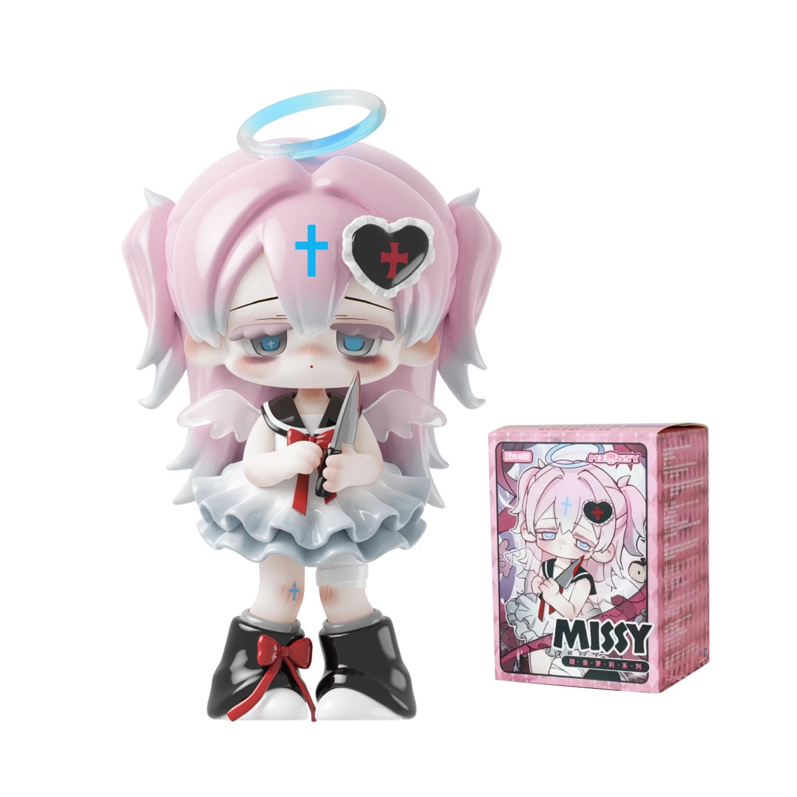 CALEMBOU Missy blind box figure on display shelf, ideal for anime collection and gifting.