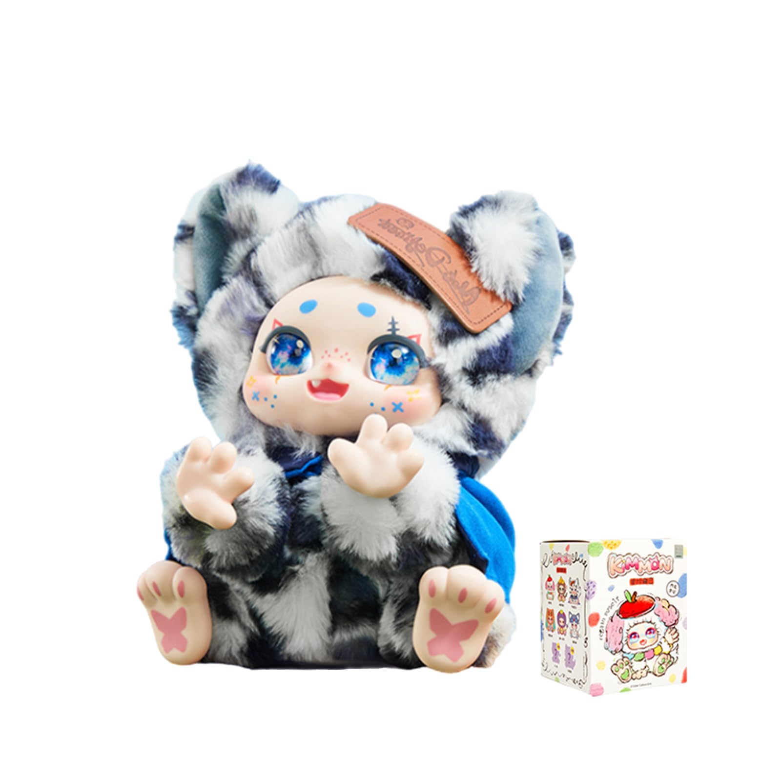 CALEMBOU KIMMON plush doll close-up eyes showing collectible charm
