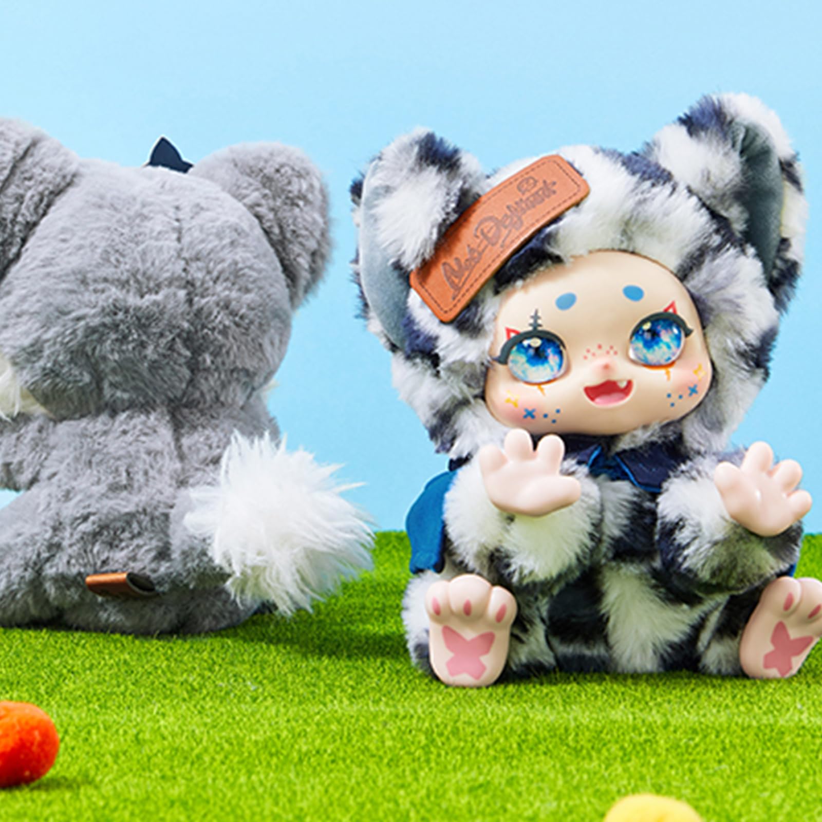 CALEMBOU KIMMON plush doll soft fur texture with inviting touch