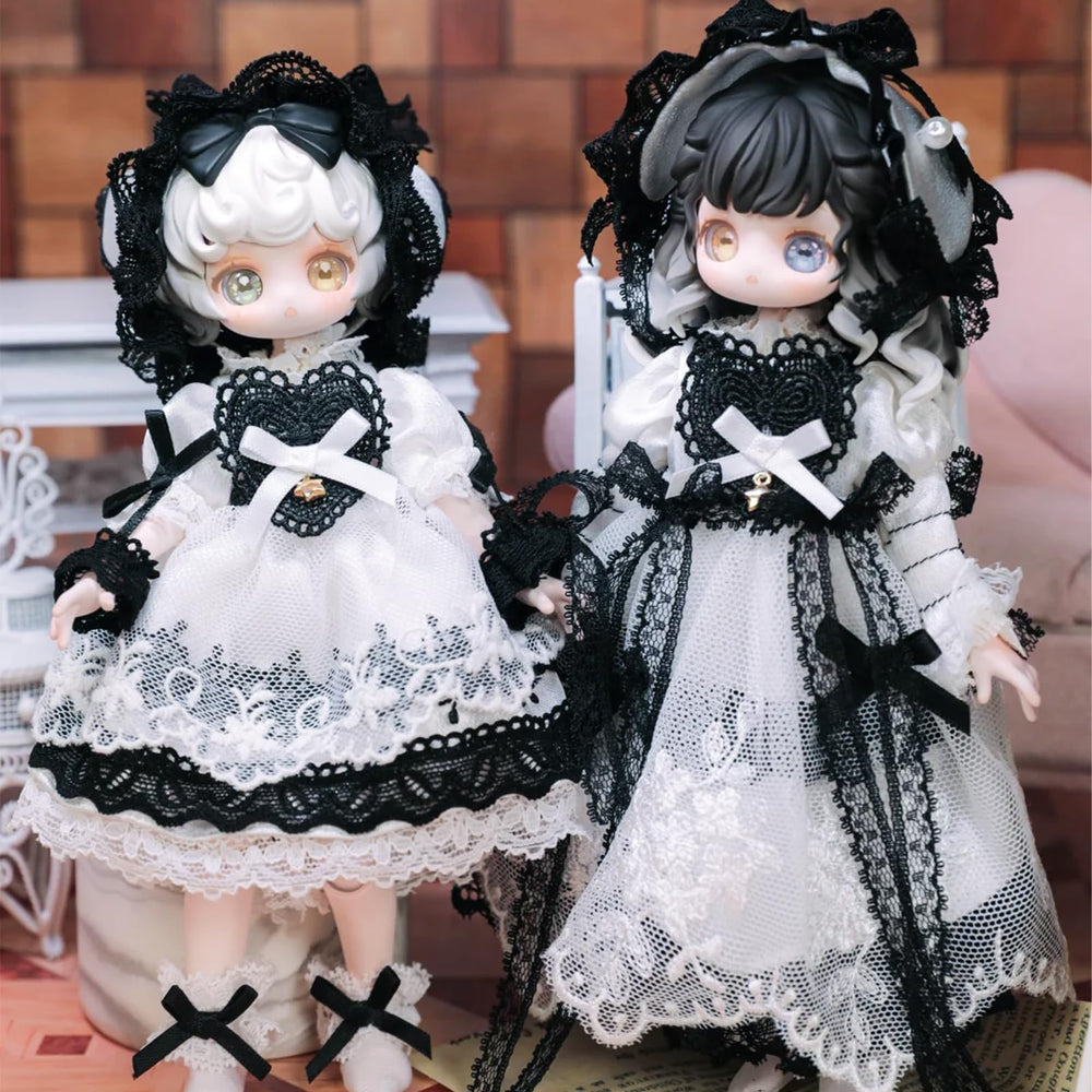 Articulated CALEMBOU BJD joints enable graceful poses for photos and display.