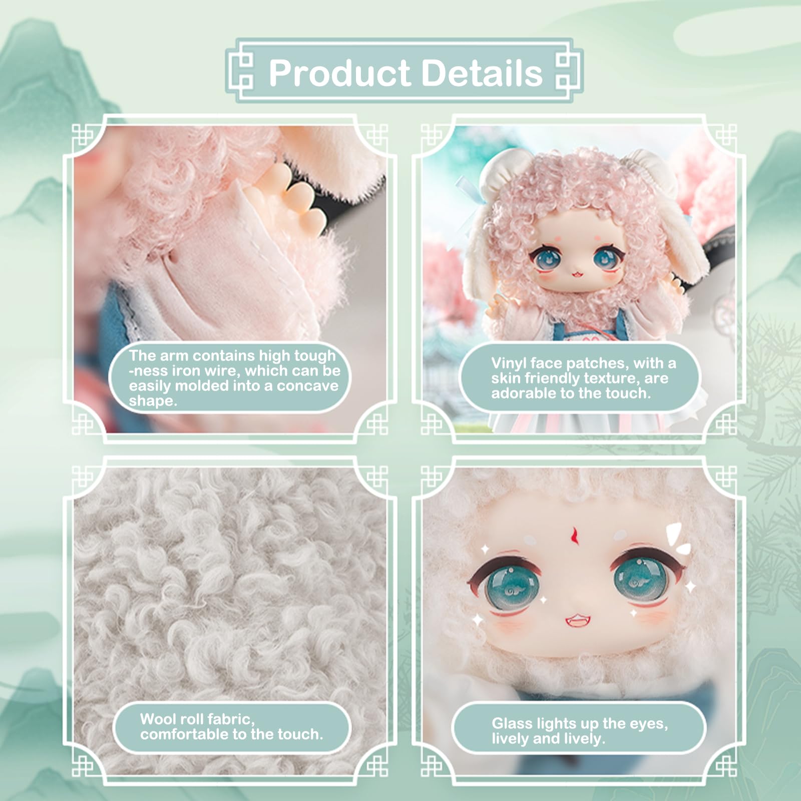 CALEMBOU cute-animal design is ideal for display by collectors and fans.