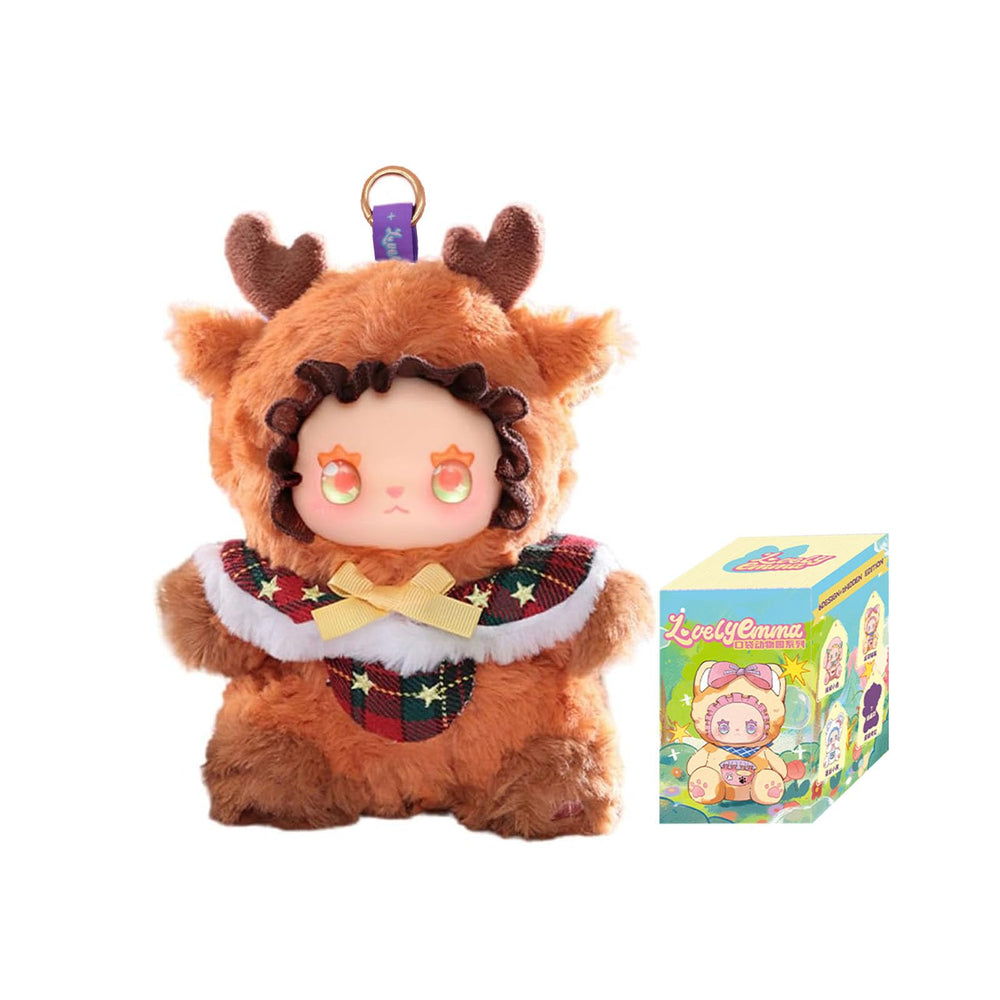 CALEMBOU Emma Pocket Zoo face close-up, ultra-soft plush for comforting hugs