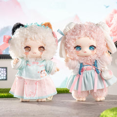 CALEMBOU plush doll River Romance pose ready for shelf display.