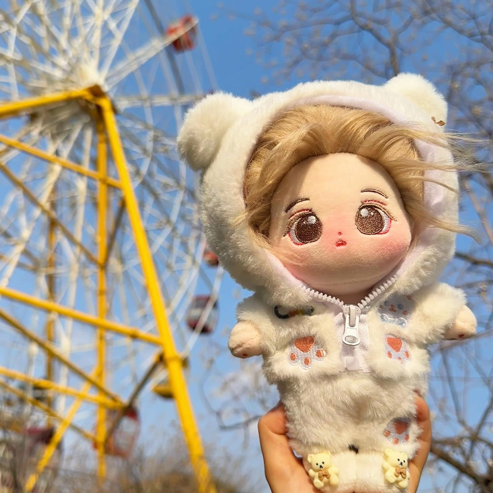 CALEMBOU 20cm doll clothes fit most small plush figures.
