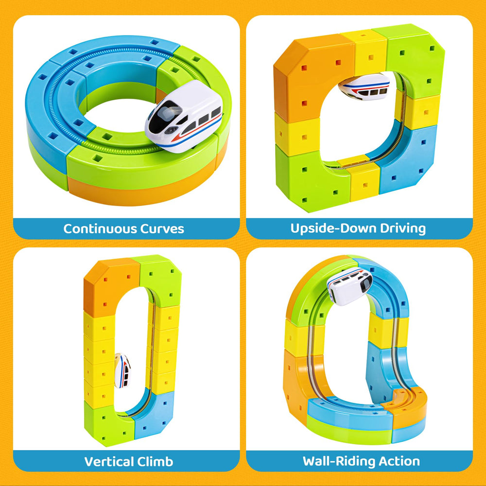 CalfQueen KlickRail 360-loop thrills with safe, smooth motion for curious minds.