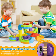 CalfQueen KlickRail clip-fit cubes-assembly demonstrates sturdy connections unlock creativity.